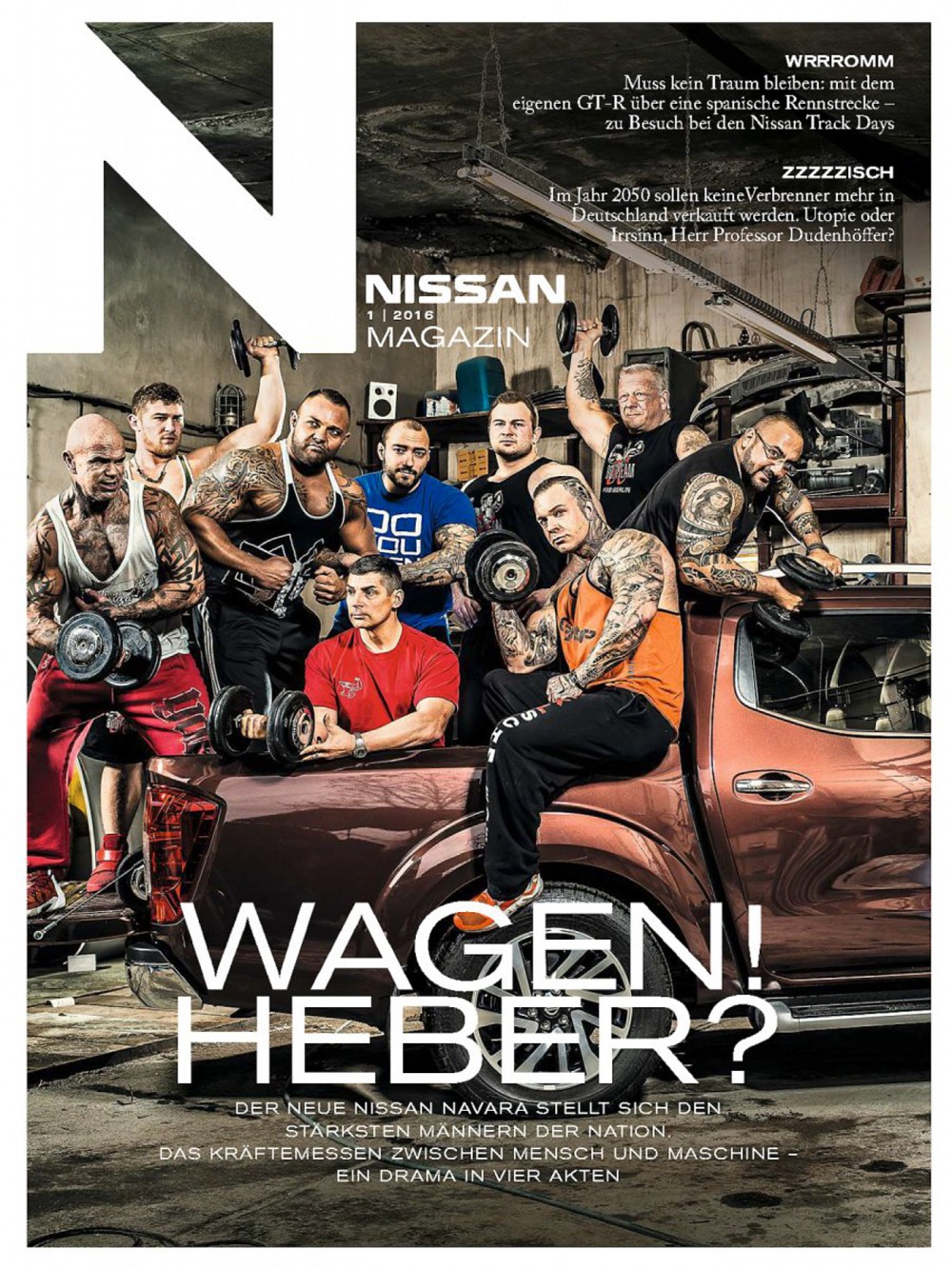 nissan magazin wagenheber coverstory (7 images)