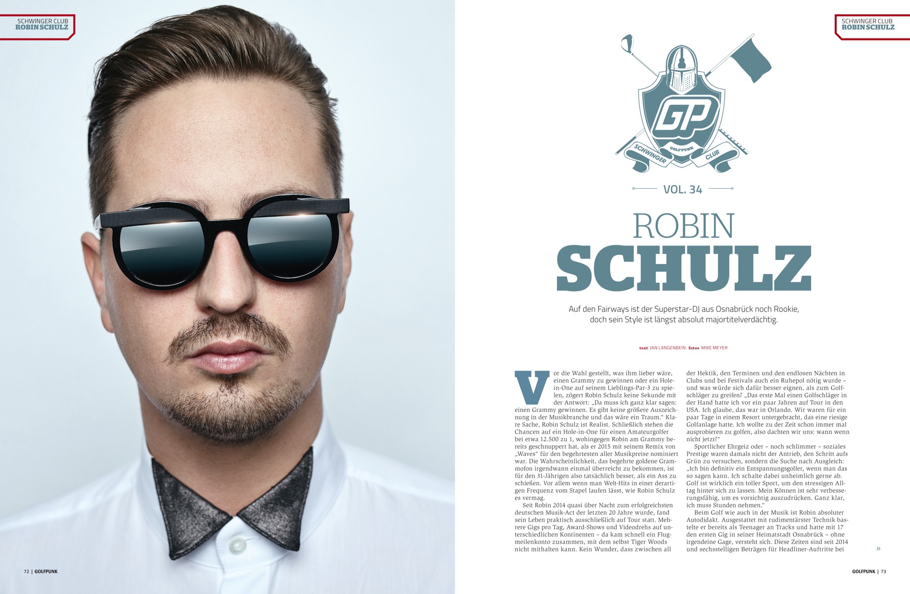 robin schulz golf punk (2 images) by Mike Meyer Photography