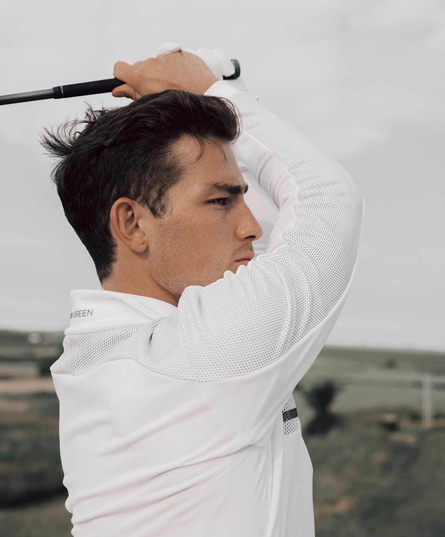 golf punk magazine editorial st peter ording by Mike Meyer Photography