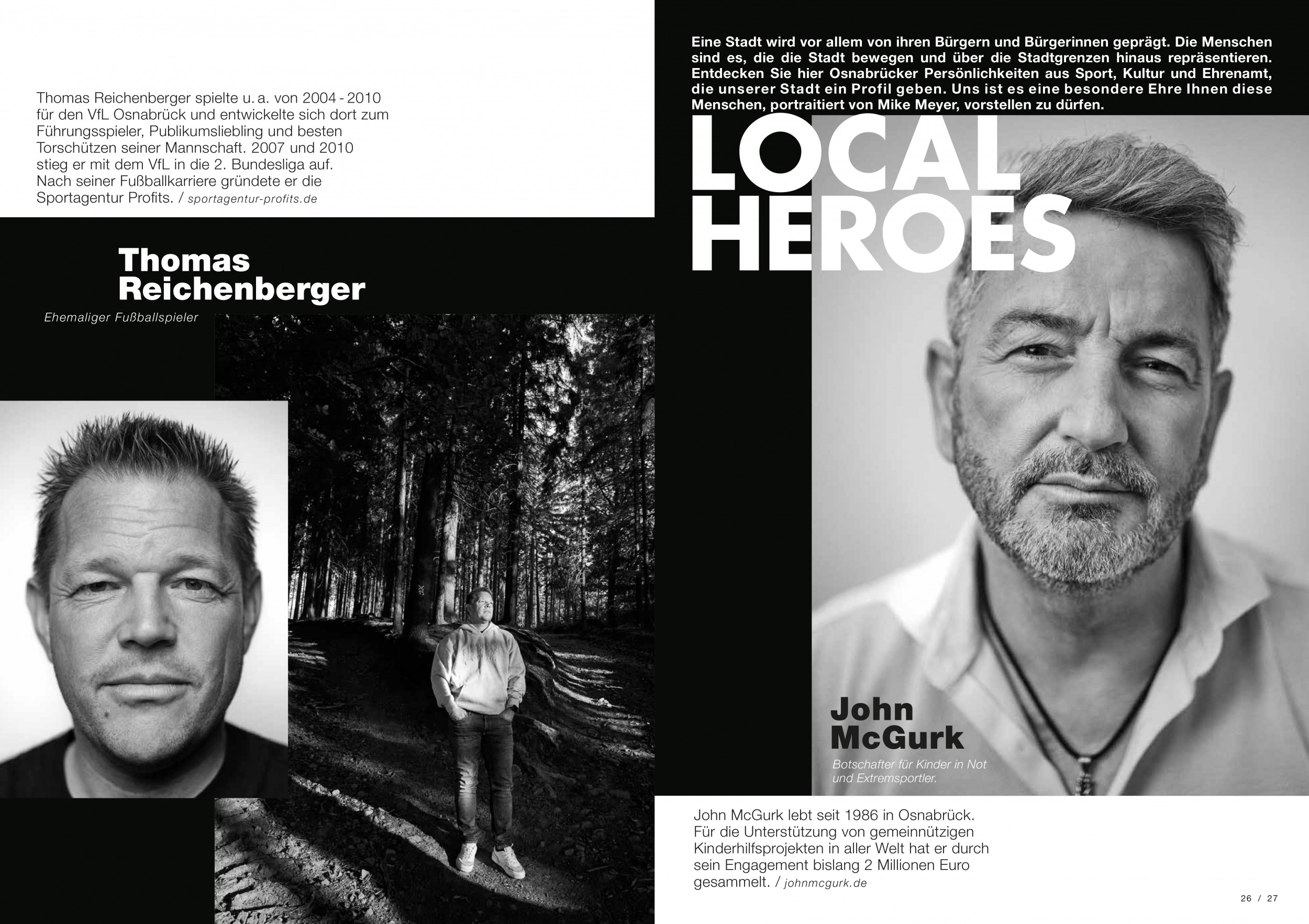 l-t local heroes portrait collection (3 images) by Mike Meyer Photography