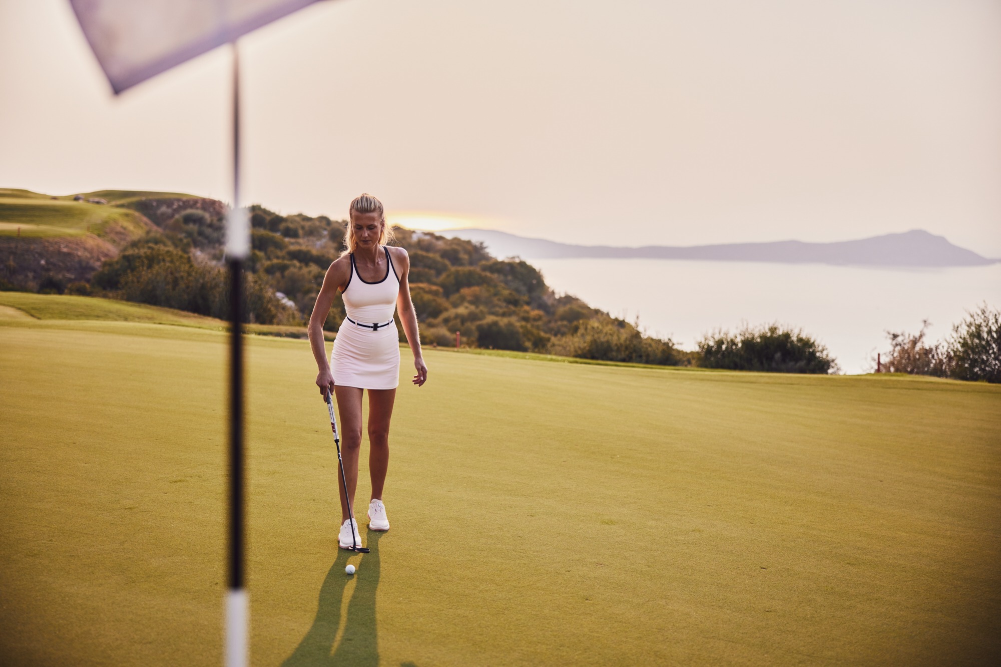 ecco golf global campaign greece costa navarino by Mike Meyer Photography