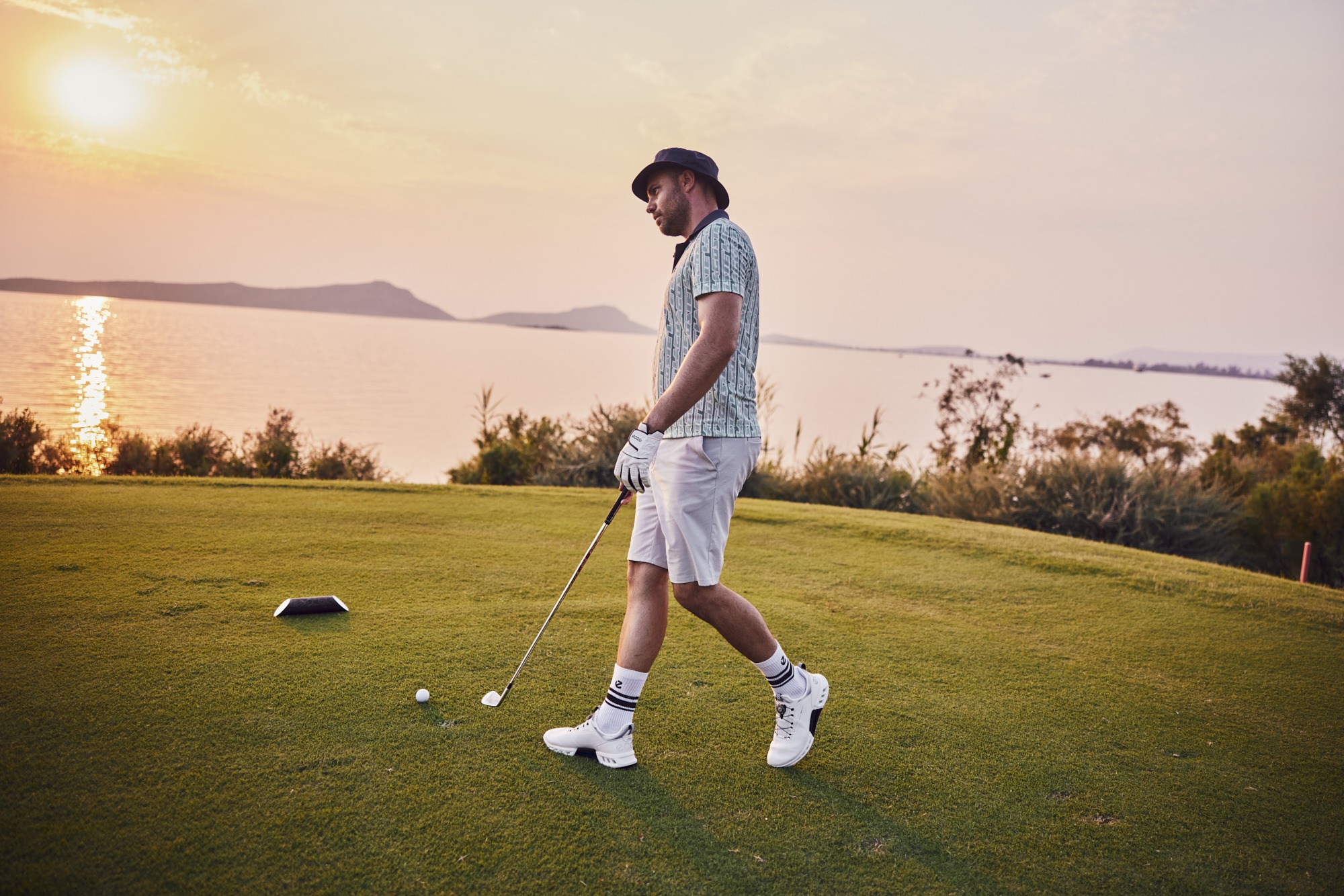 ecco golf global campaign greece costa navarino by Mike Meyer Photography
