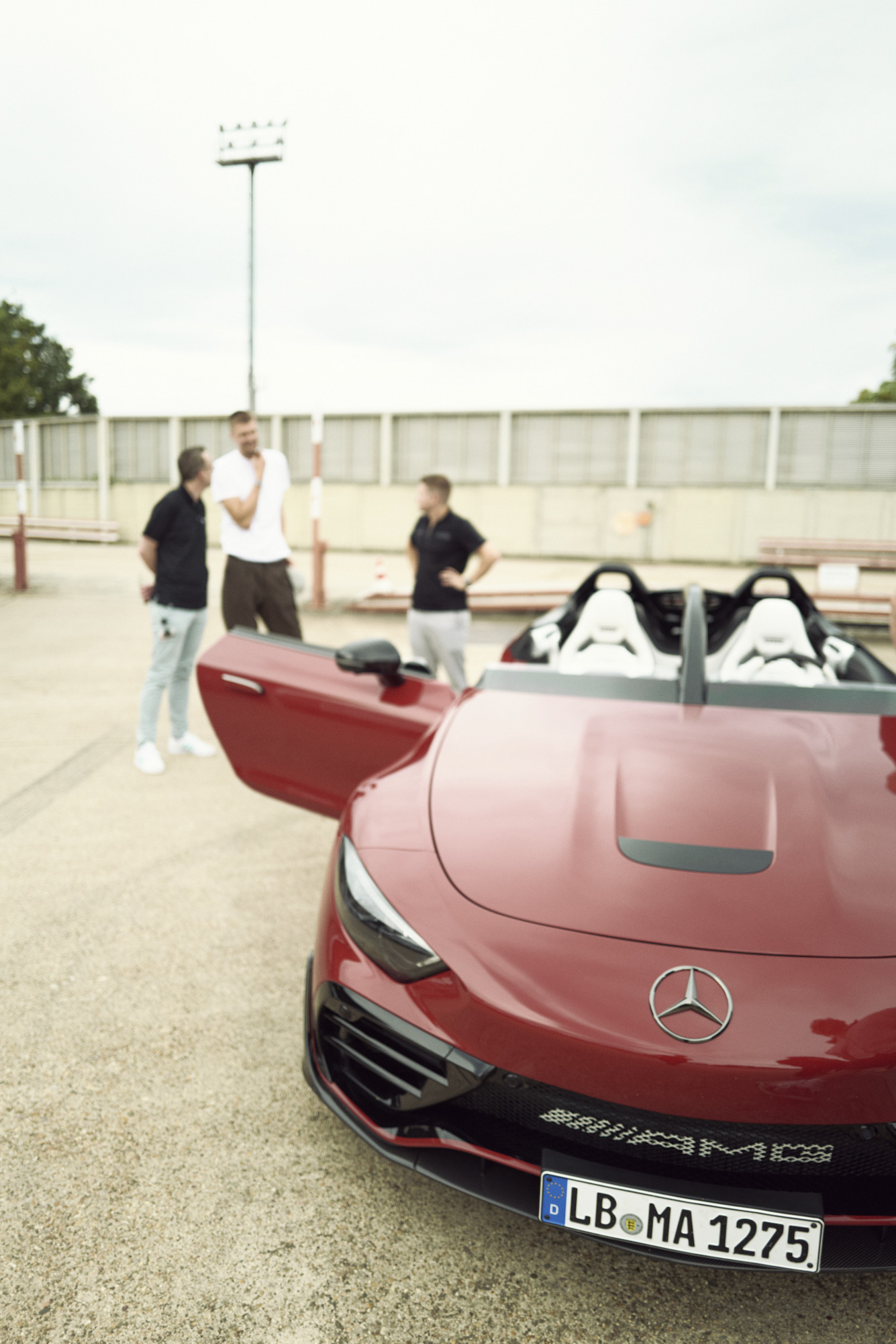 nba kristaps porzingis mercedes amg one by Mike Meyer Photography