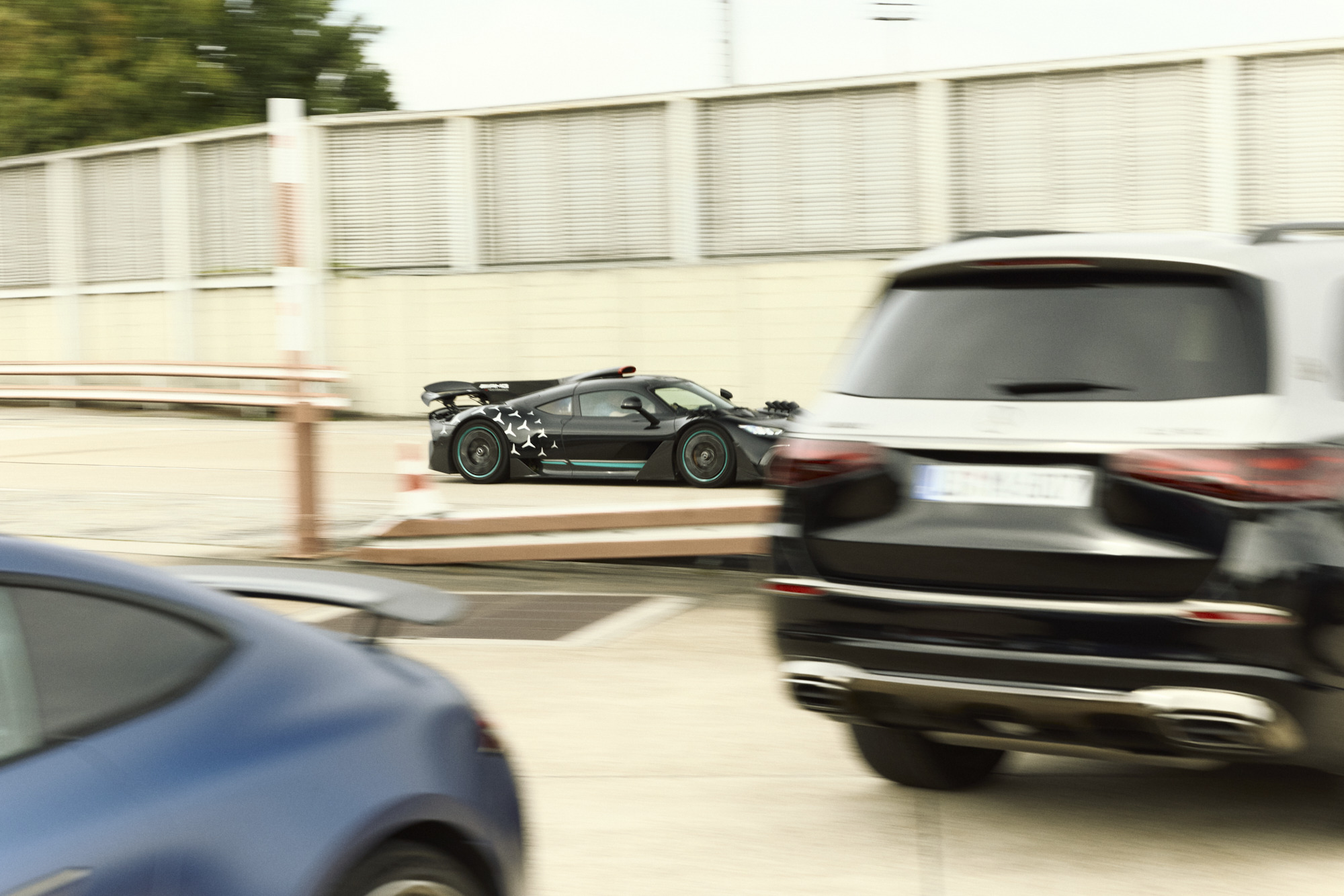 nba kristaps porzingis mercedes amg one by Mike Meyer Photography