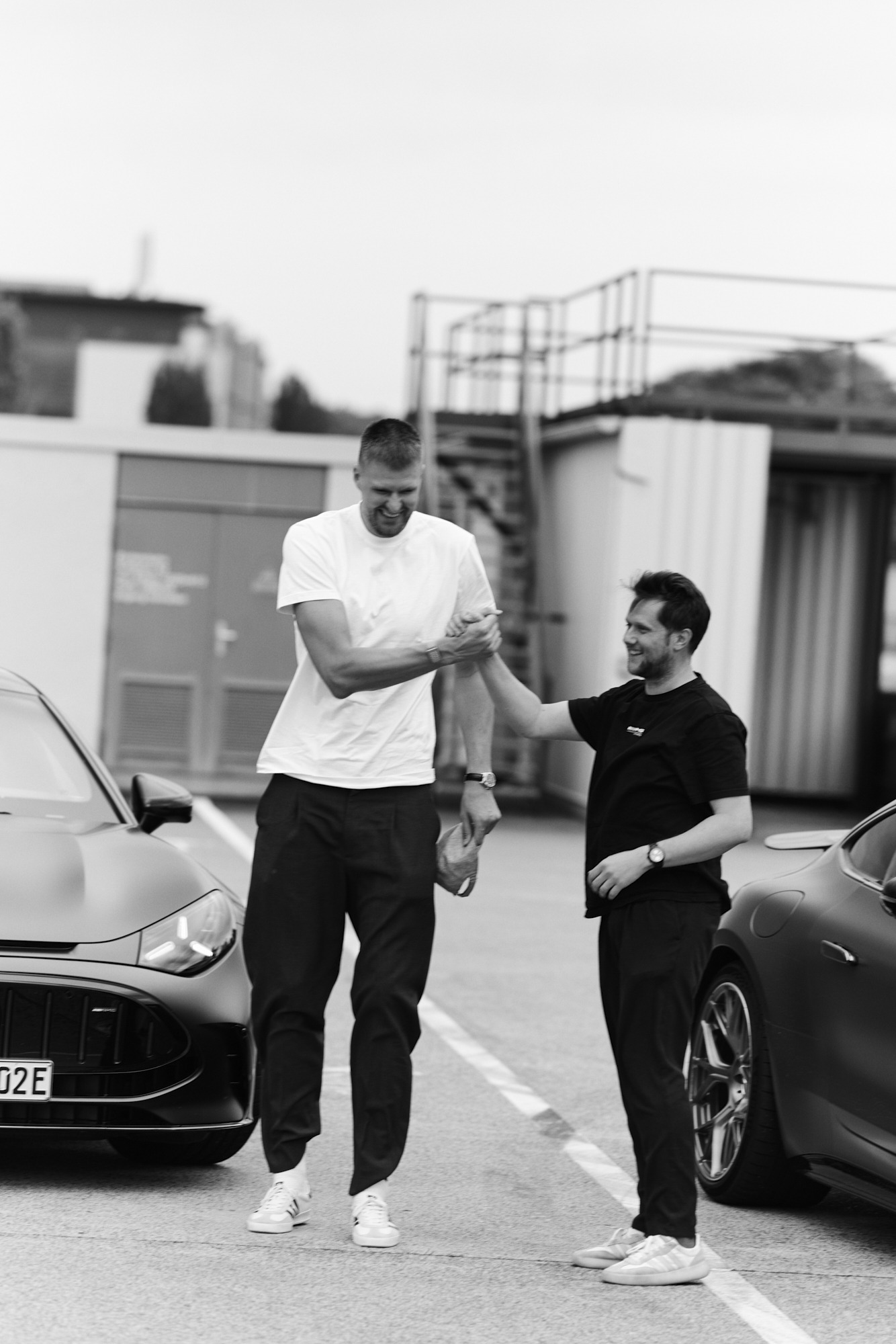 nba kristaps porzingis mercedes amg one by Mike Meyer Photography