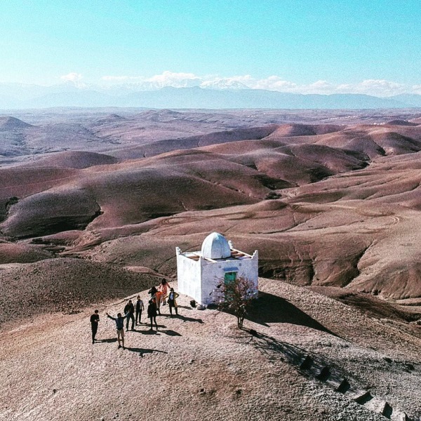 covershooting Me and the Heat Agafay Desert Morocco